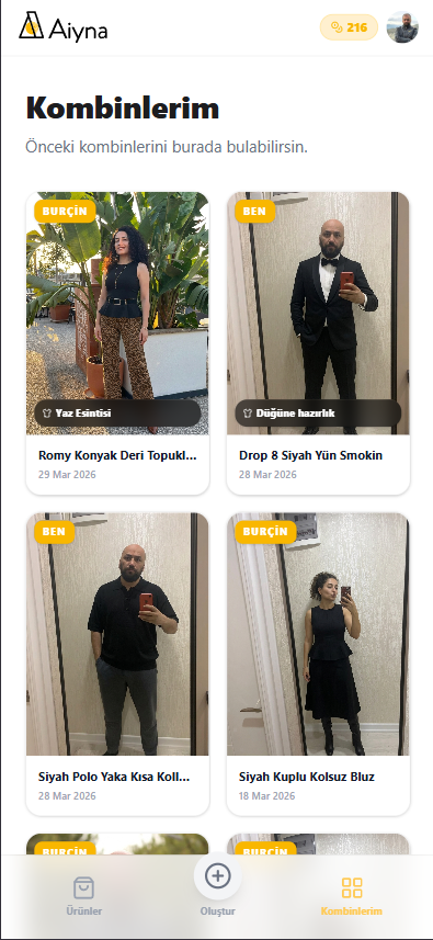 Aiyna Kombinlerim